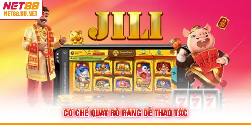 Cơ chế quay rõ ràng dễ thao tác